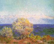 Claude Monet At Cap d'Antibes, Mistral Wind China oil painting reproduction